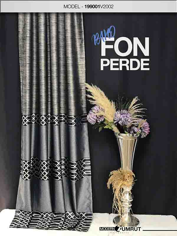 Pano Fon Perde - 199001 V2002 - Zümrüt Ev Dekorasyon