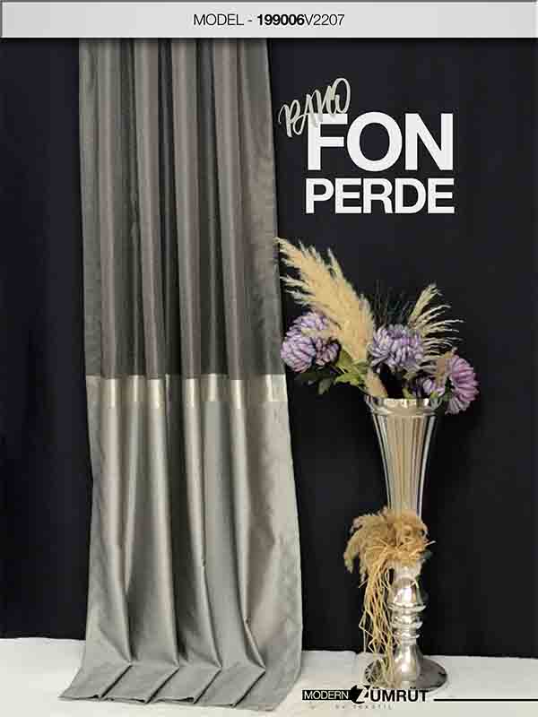 Pano Fon Perde - 199006 V2207 - Zümrüt Ev Dekorasyon
