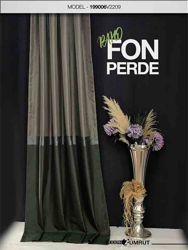 Pano Fon Perde - 199006 V2209 - Zümrüt Ev Dekorasyon
